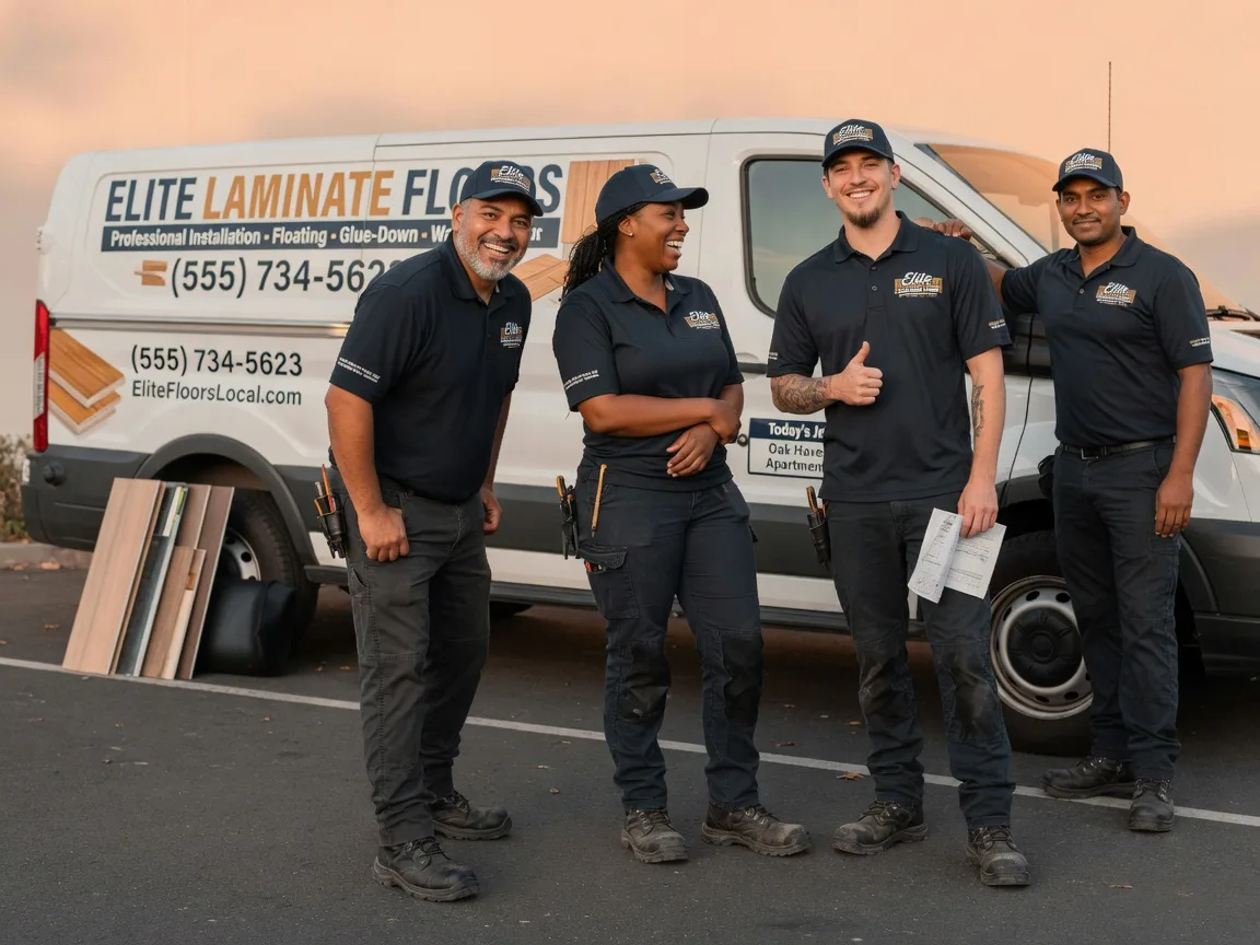 Laminate flooring installation company in Pleasant Valley, IA